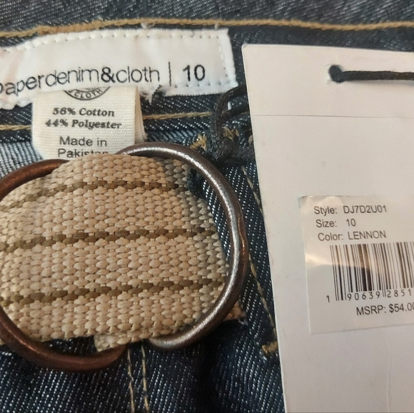 NWT Levis PaperDenim&Cloth Jeans 10 Reg - Picture 2 of 8